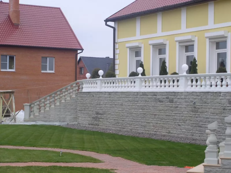 Балюстрада - фото. Архитектурный бетон Вландо ®
